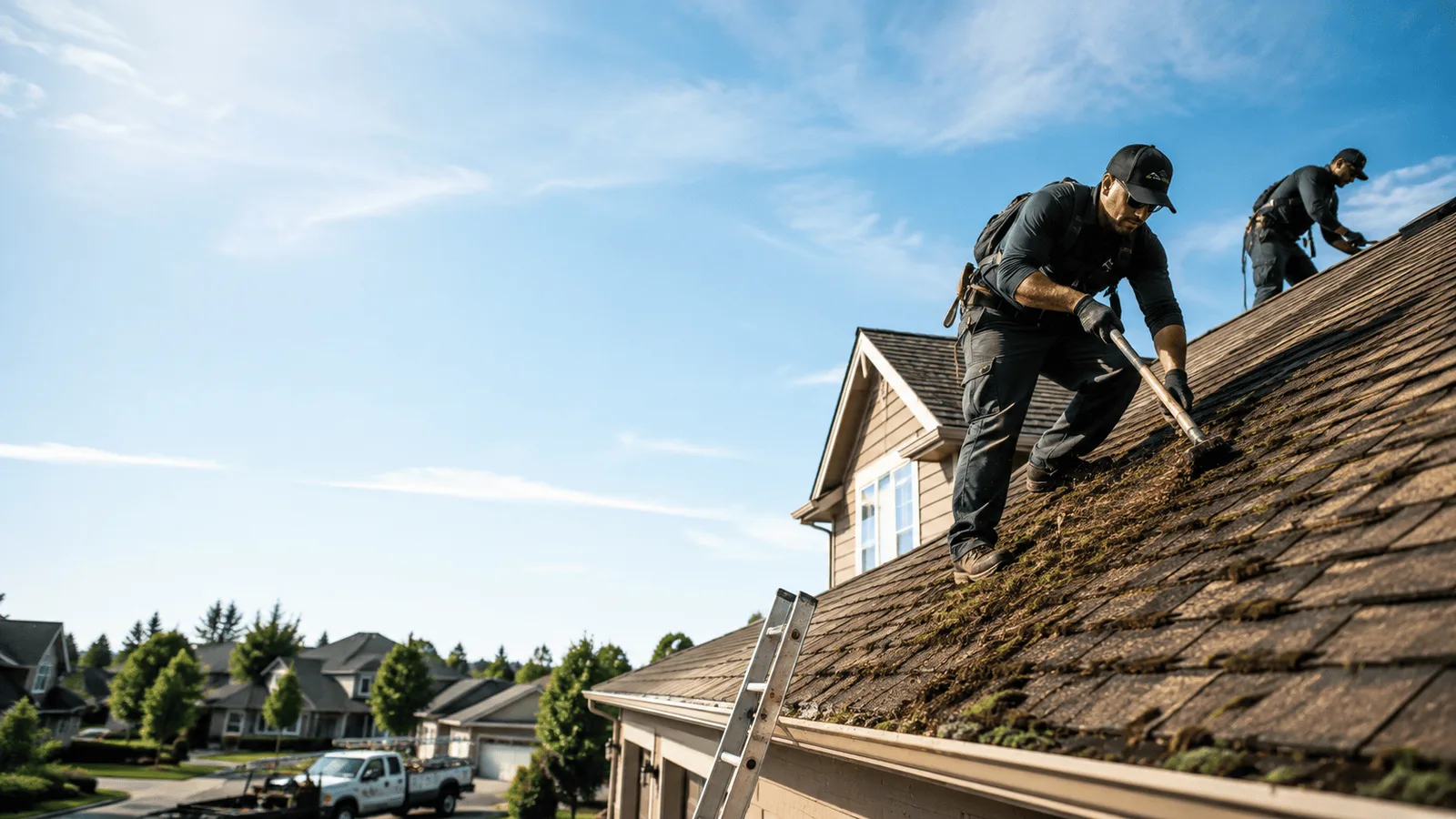 Roof Moss Removal in Irvine, KY near me